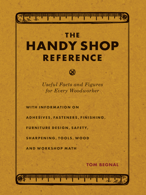 Title details for The Handy Shop Reference by Tom Begnal - Available